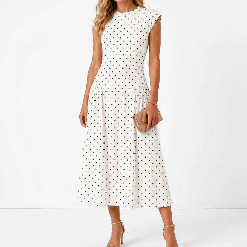 Poppy Polka Dot Dress