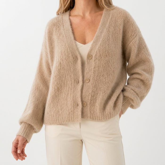 Adriana Fuzzy Cardigan