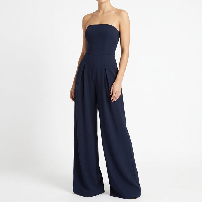 Iris Strapless Wide-Leg Jumpsuit