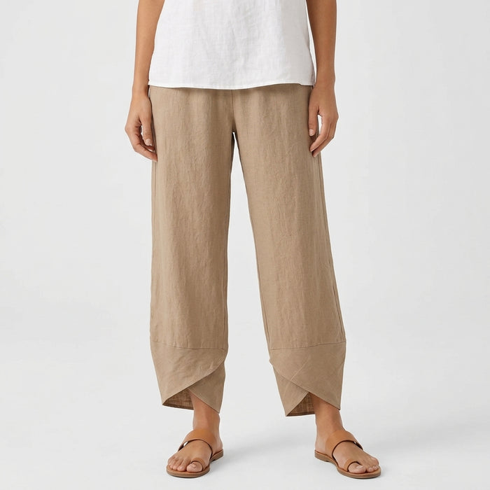 Eloisa Linen Capri Pants